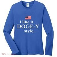 I Like It Doge Y Style Doge Fans Women's Long Sleeve Shirt thumb 0