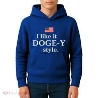 I Like It Doge Y Style Doge Fans Kids Hoodie thumb 4