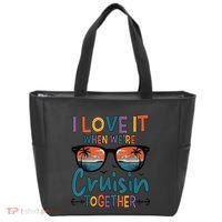 I Love It When WeRe Cruisin Together Cruise Vacation Tote Bag thumb 0