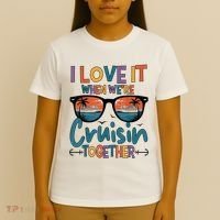 I Love It When WeRe Cruisin Together Cruise Vacation T-Shirt thumb 4