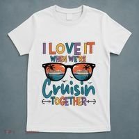 I Love It When WeRe Cruisin Together Cruise Vacation T-Shirt thumb 5