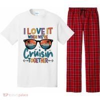 I Love It When WeRe Cruisin Together Cruise Vacation Pajama Set thumb 0