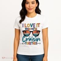 I Love It When WeRe Cruisin Together Cruise Vacation Women's T-Shirt thumb 4