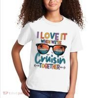 I Love It When WeRe Cruisin Together Cruise Vacation Kids T-Shirt thumb 2