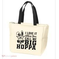 I Love It When You Call Me Big Hoppa Bunny Ear Easter Day Tote Bag thumb 3