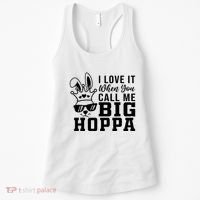 I Love It When You Call Me Big Hoppa Bunny Ear Easter Day Women's Tank Top thumb 0