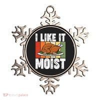 I Like It Moist Thanksgiving Costume Turkey Day Leg Day Gift Ornament thumb 0