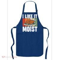 I Like It Moist Thanksgiving Costume Turkey Day Leg Day Gift Apron thumb 0