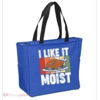 I Like It Moist Thanksgiving Costume Turkey Day Leg Day Gift Tote Bag thumb 2