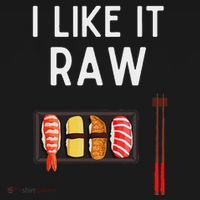I Like It Raw Sushi Funny Sushi Raw Humor I Like It Raw Baby Bodysuit thumb 2