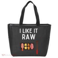 I Like It Raw Sushi Funny Sushi Raw Humor I Like It Raw Tote Bag thumb 0