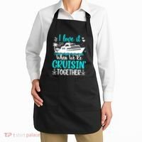 I Love It When We Are Cruisin Together Cruise Ship Lover Apron thumb 2