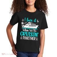 I Love It When We Are Cruisin Together Cruise Ship Lover Kids T-Shirt thumb 2