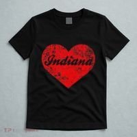 I Love Indiana Heart State Pride Region Midwest Gift T-Shirt thumb 5