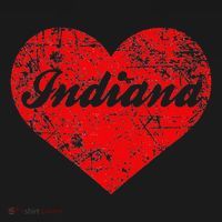 I Love Indiana Heart State Pride Region Midwest Gift Women's Tank Top thumb 5