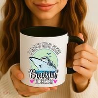 I Love It When Were Cruisin Together Boating Cruising Gift Coffee Mug thumb 3