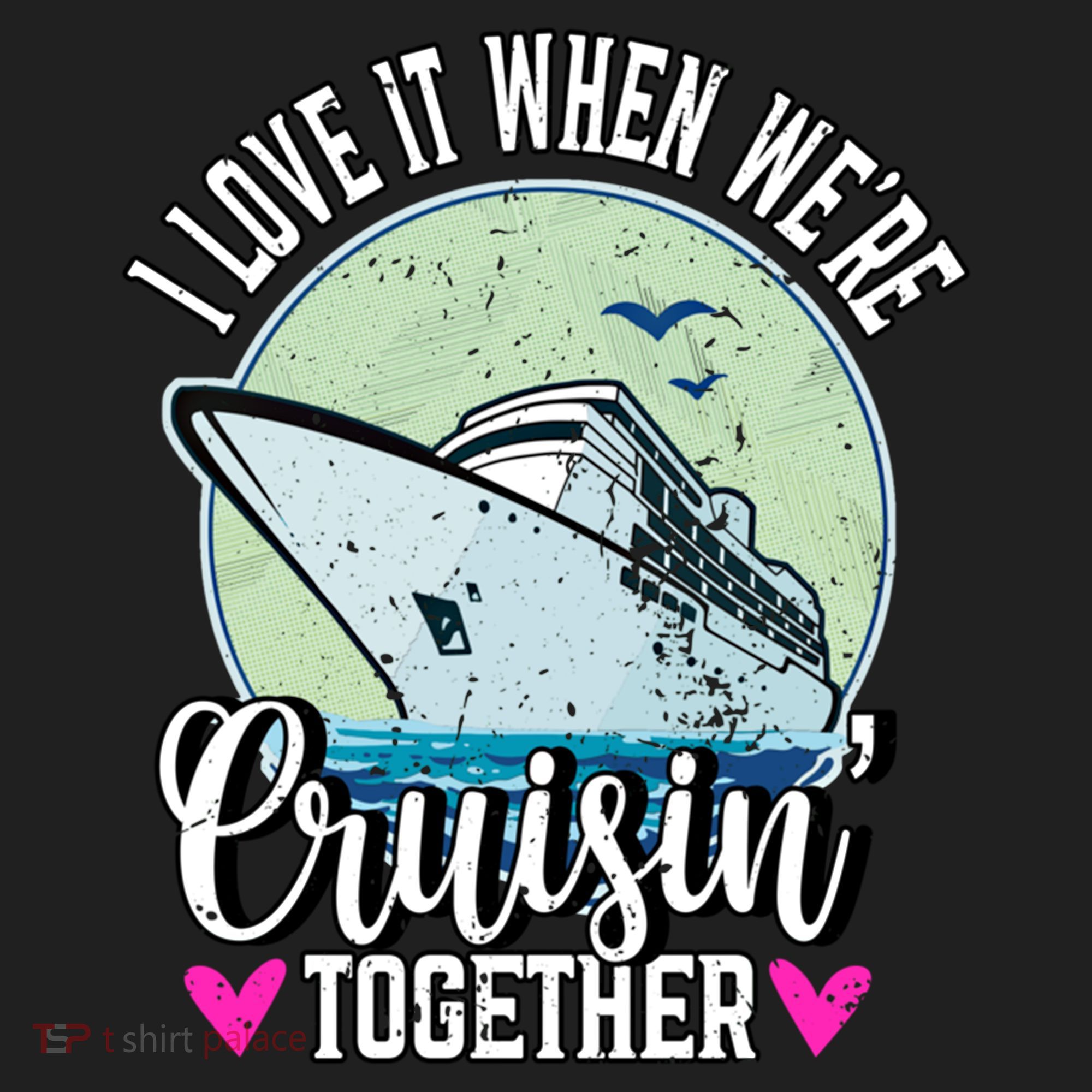 I Love It When Were Cruisin Together Boating Cruising Gift Beanie