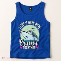 I Love It When Were Cruisin Together Boating Cruising Gift Tank Top thumb 2