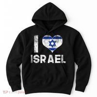 I Love Israel Hoodie thumb 0