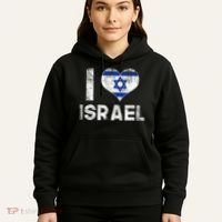 I Love Israel Hoodie thumb 5