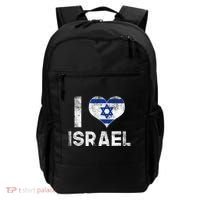 I Love Israel Backpack thumb 0