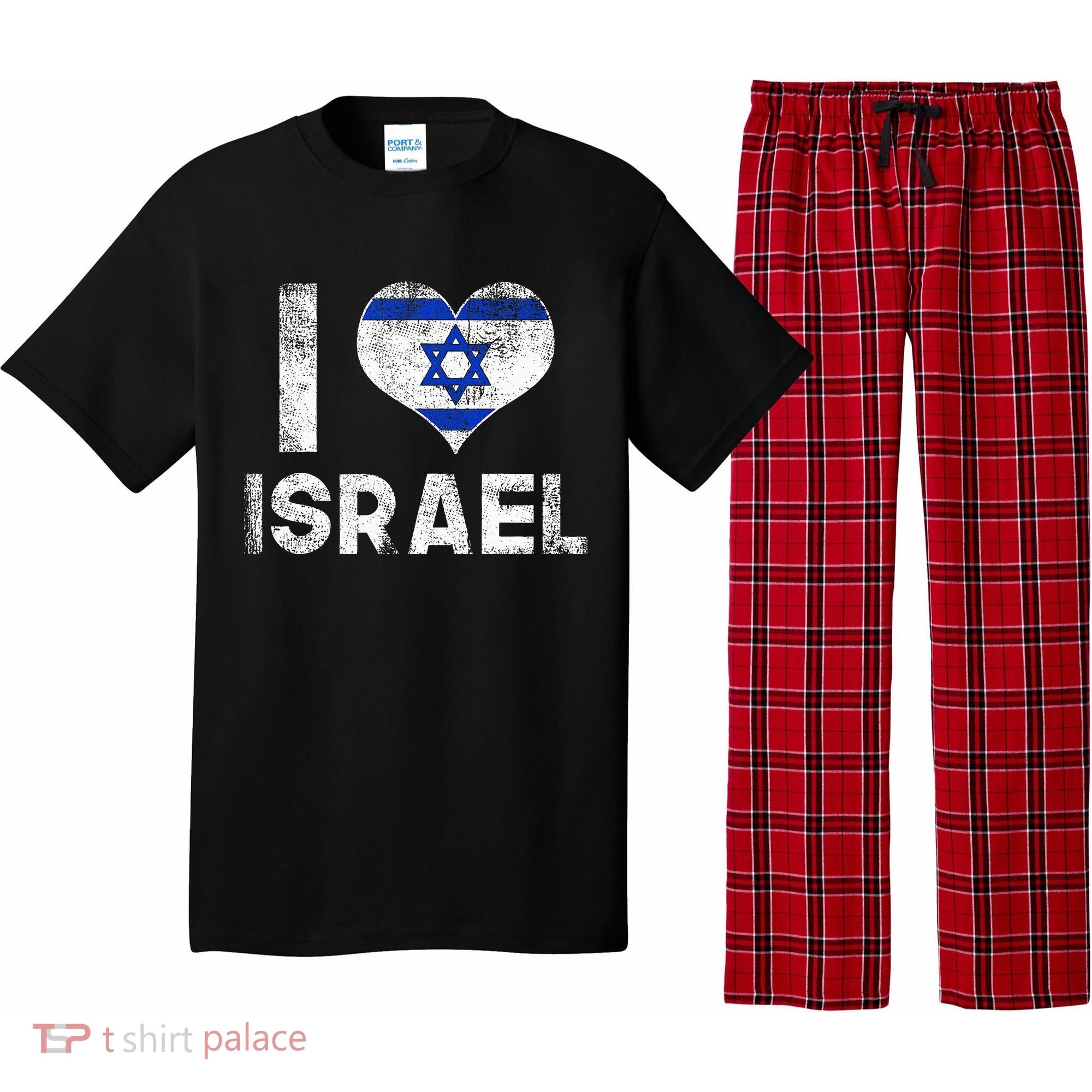 I Love Israel Pajama Set
