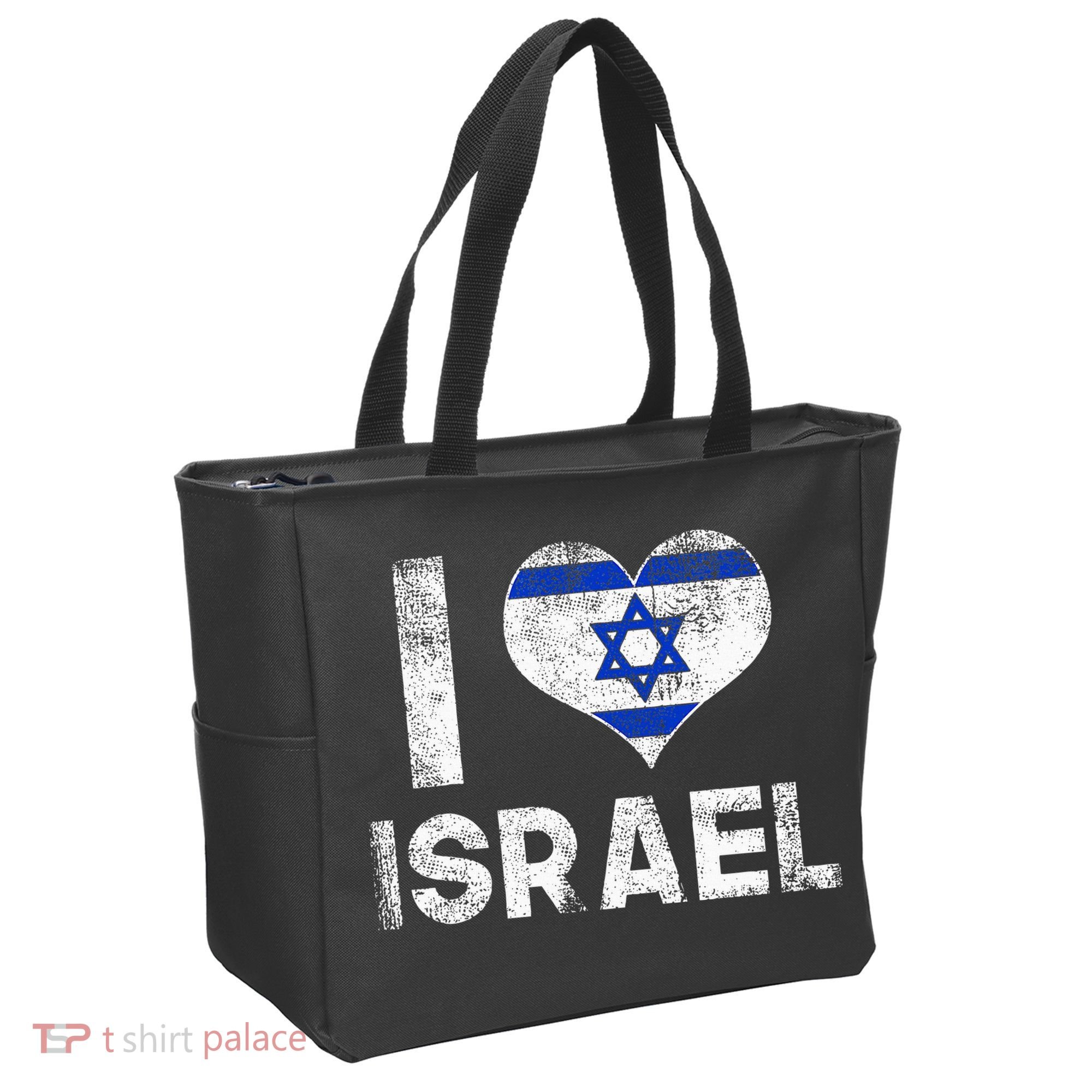 I Love Israel Tote Bag