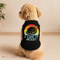 I Like It Moist Turkey Retro Funny Thanksgiving Doggie Tank thumb 2