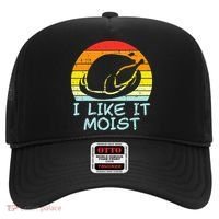 I Like It Moist Turkey Retro Funny Thanksgiving Hat thumb 0