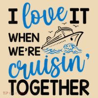 I Love It When Were Cruisin Together Meaningful Gift Tote Bag thumb 4
