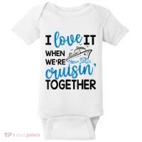 I Love It When Were Cruisin Together Meaningful Gift Baby Bodysuit thumb 0