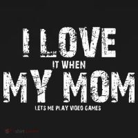 I Love It When My MOM Lets Me Play Video Games Women's Hoodie thumb 2