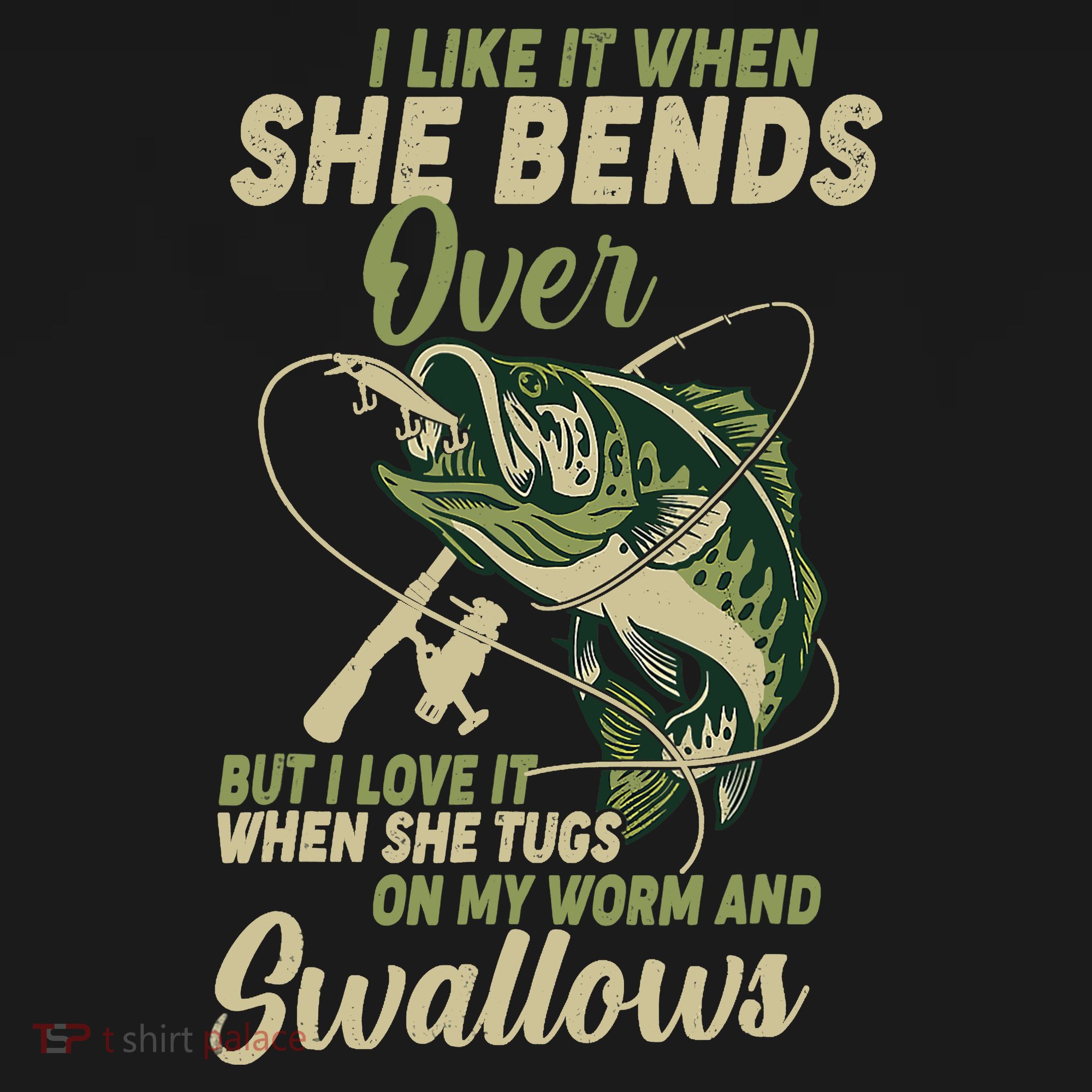 I Like It When She Bends Over Fishing Gifts Father's Day Backpack