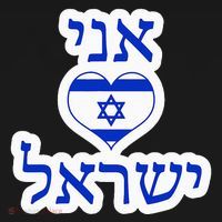 I Love Israel In Hebrew Hoodie thumb 7
