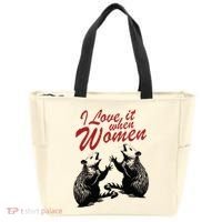 I Love It When Women Tote Bag thumb 0