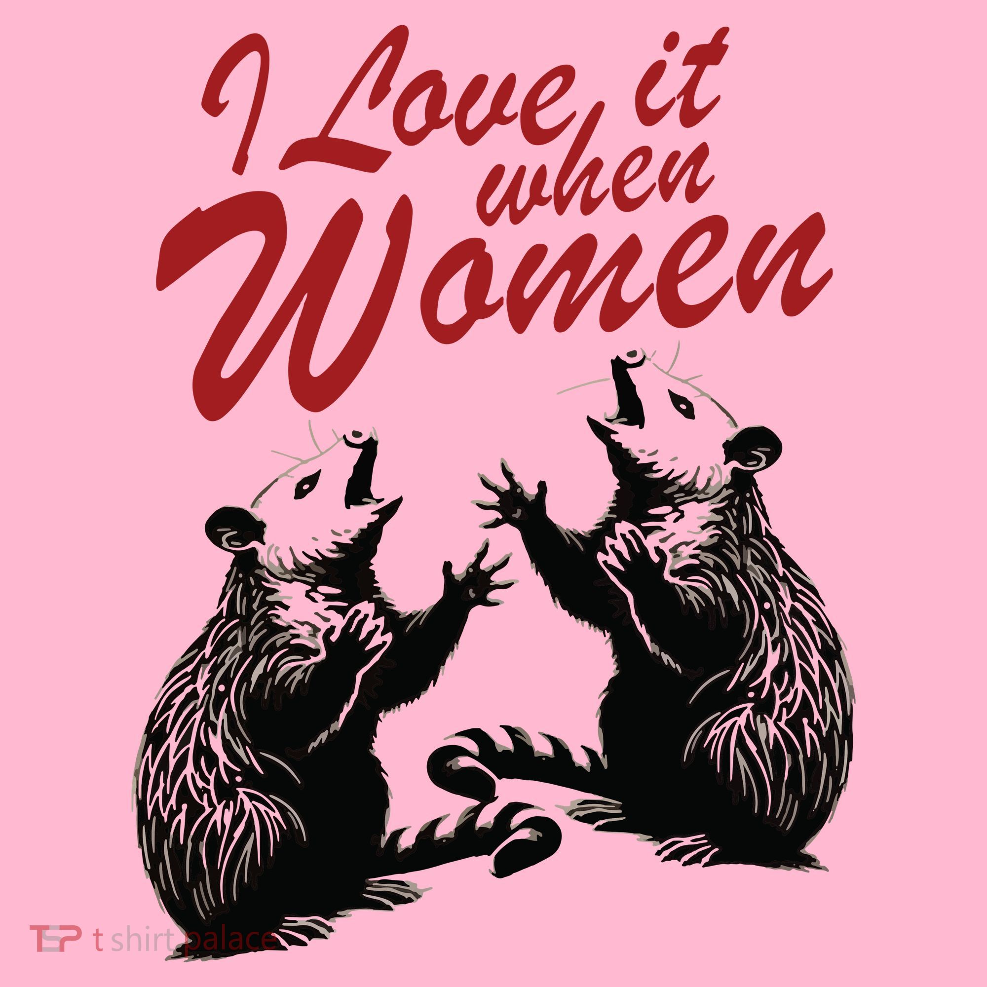 I Love It When Women Coaster
