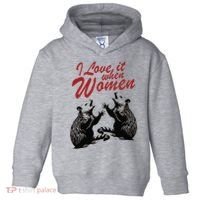 I Love It When Women Toddler Hoodie thumb 0