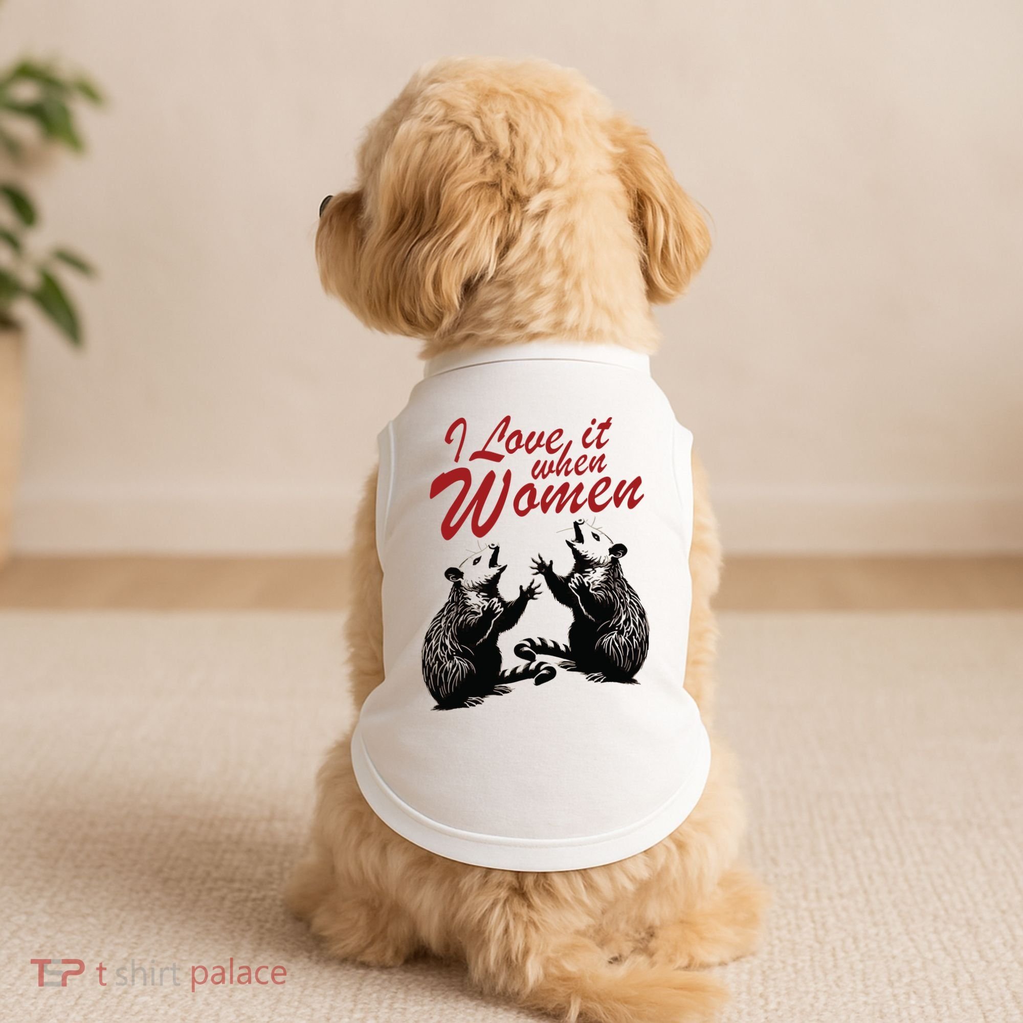 I Love It When Women Doggie Tank