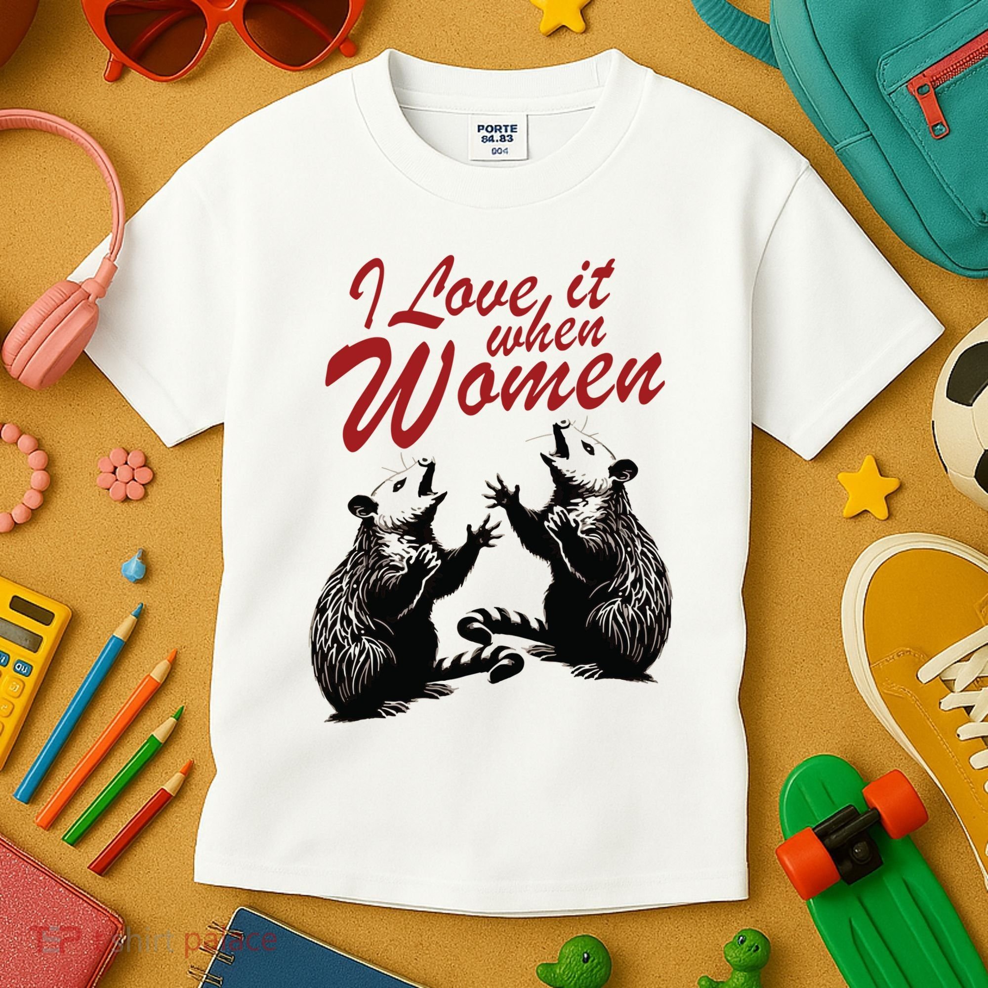 I Love It When Women Kids T-Shirt