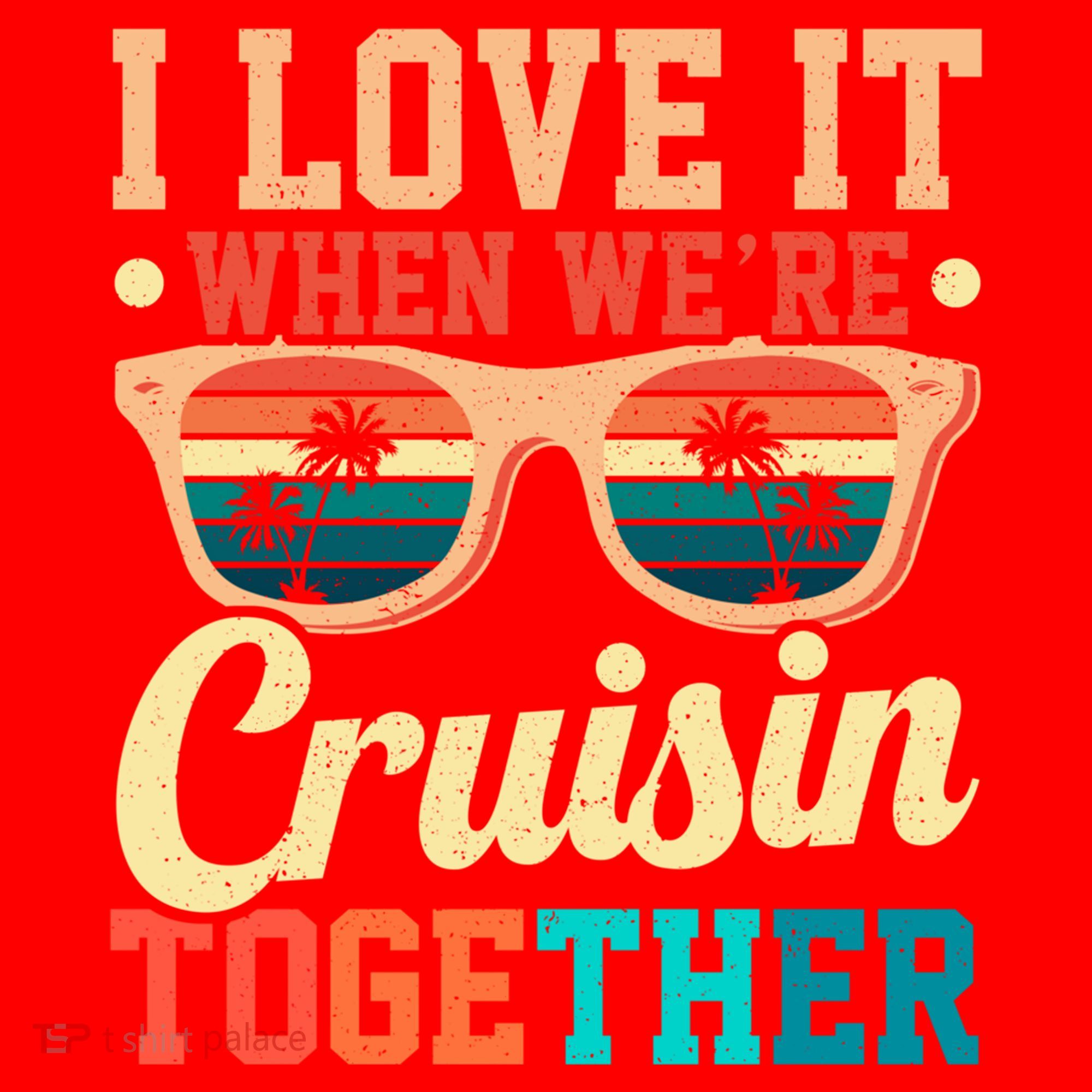 I Love It When Were Cruisin Together Boating Cruise Trip Gift Santa Hat