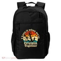 I Love It When Were Cruisin Together Cruise For Couples Gift Backpack thumb 0