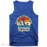 I Love It When Were Cruisin Together Cruise For Couples Gift Tank Top thumb 0