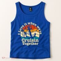 I Love It When Were Cruisin Together Cruise For Couples Gift Tank Top thumb 2