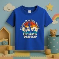 I Love It When Were Cruisin Together Cruise For Couples Gift Toddler T-Shirt thumb 3