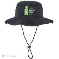 I Love It When You Put The Tip In Funny Bartender Bucket Hat thumb 0