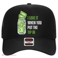 I Love It When You Put The Tip In Funny Bartender Hat thumb 0