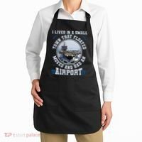 I Lived In A Small Town That Floated U S Aircraft Carrier Apron thumb 2