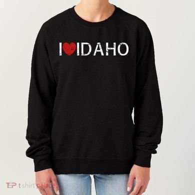 I Love Idaho Women's Sweatshirt
