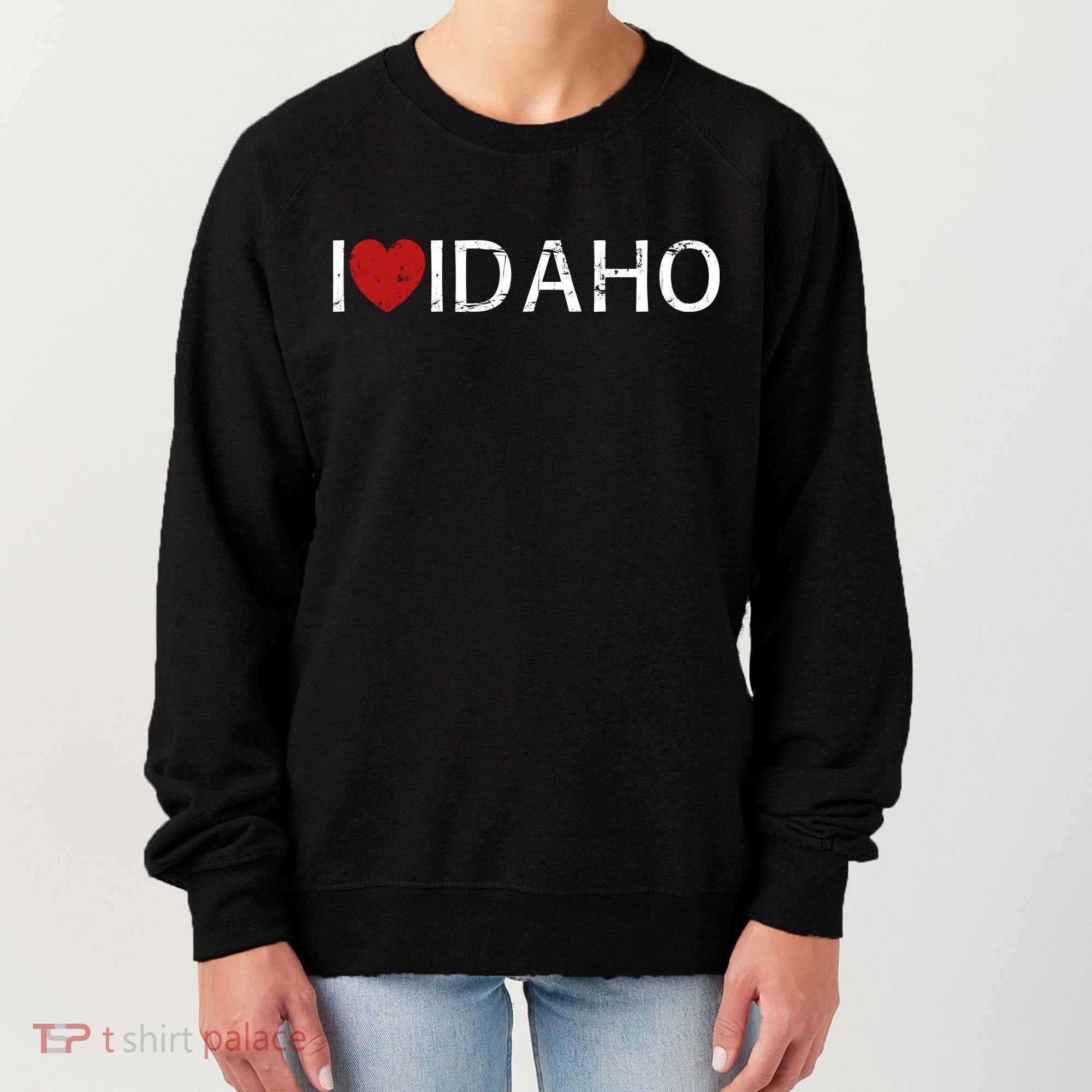 I Love Idaho Women's Sweatshirt