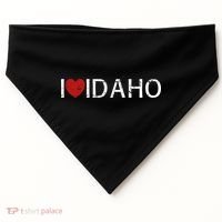 I Love Idaho USA-Made Doggie Bandana thumb 0